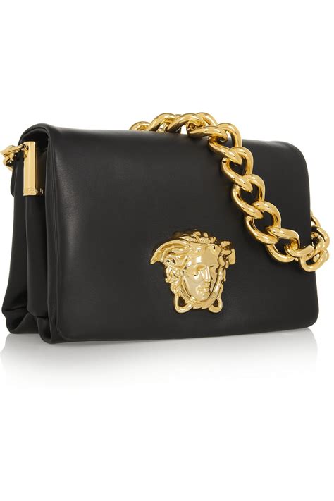 versace cheap purses|versace black shoulder bag.